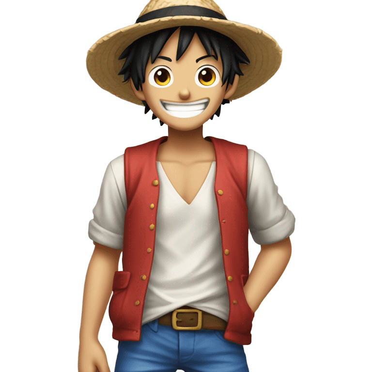 Luffy emoji