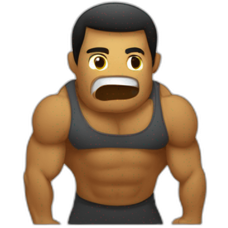 I don't like crossfit burpee emoji