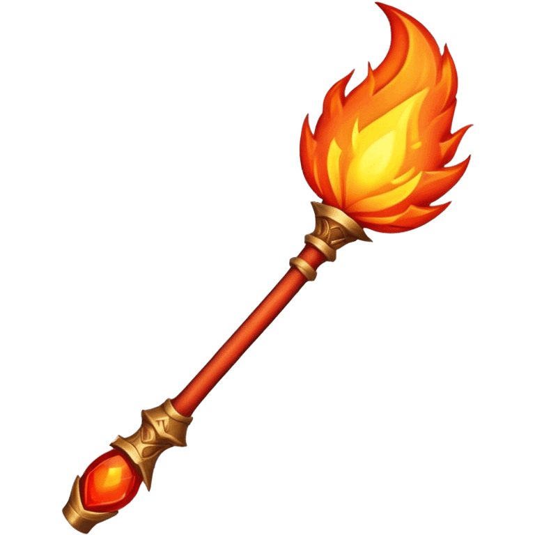 Fire Mage Staff emoji