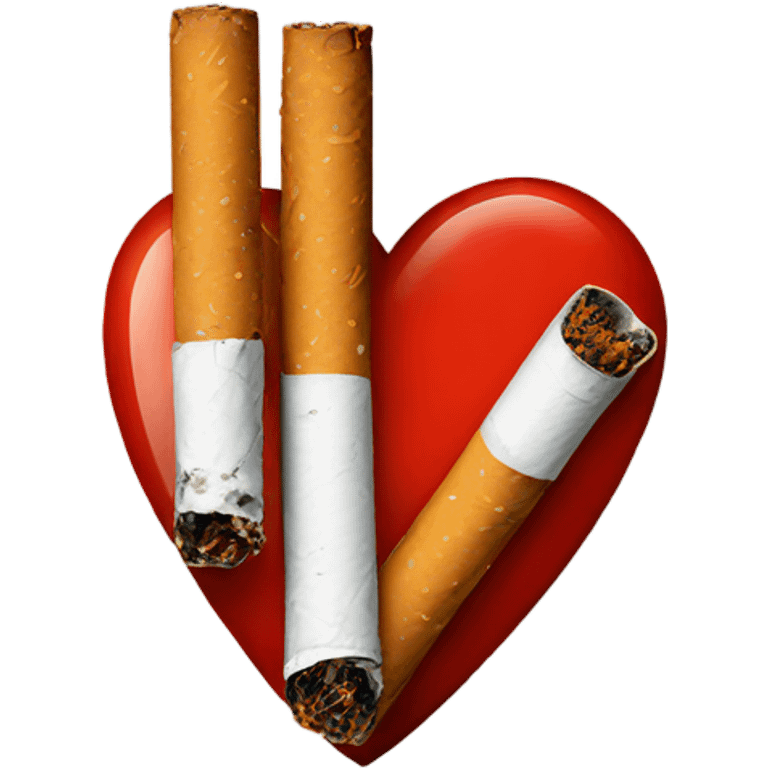 cigarette heart emoji