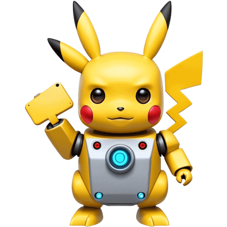 Robot Pikachu emoji