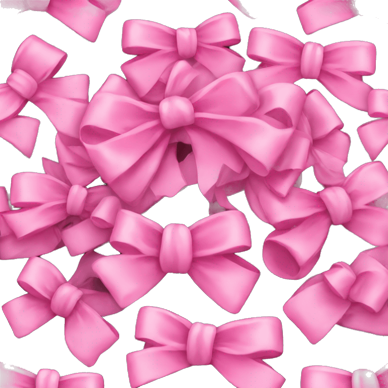 Pink bow emoji