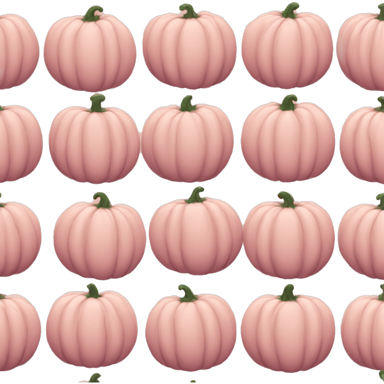 Light pink Pumpkin  emoji