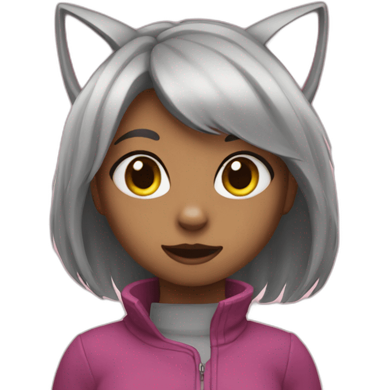 cat-girl emoji