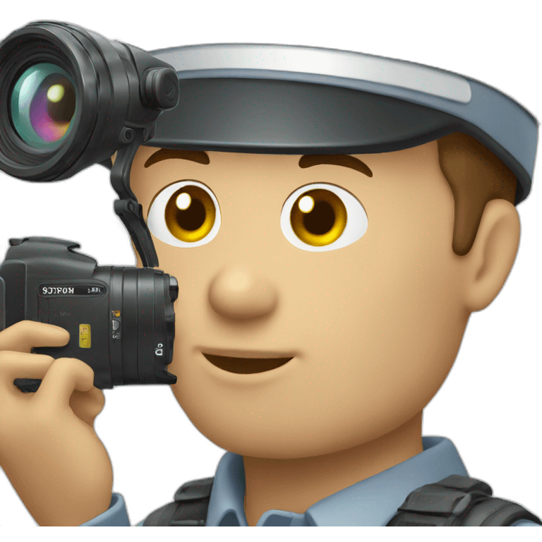 Inspector camera emoji