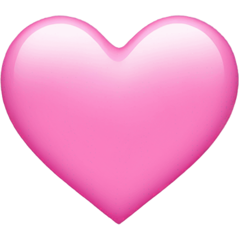 Pink heart emoji