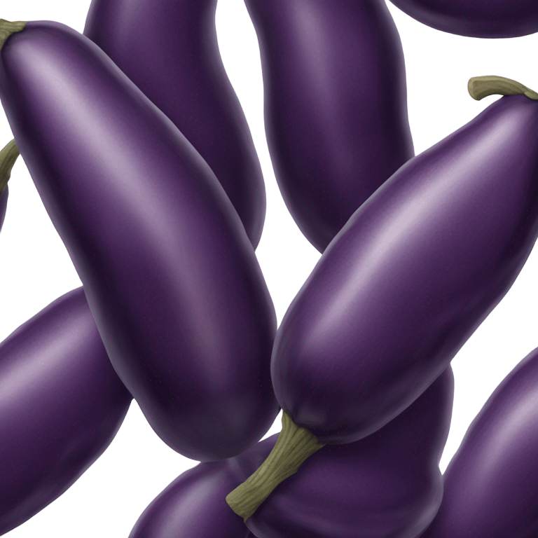 hairy eggplant emoji