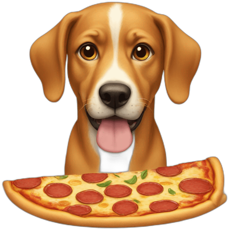 half dog half pizza emoji