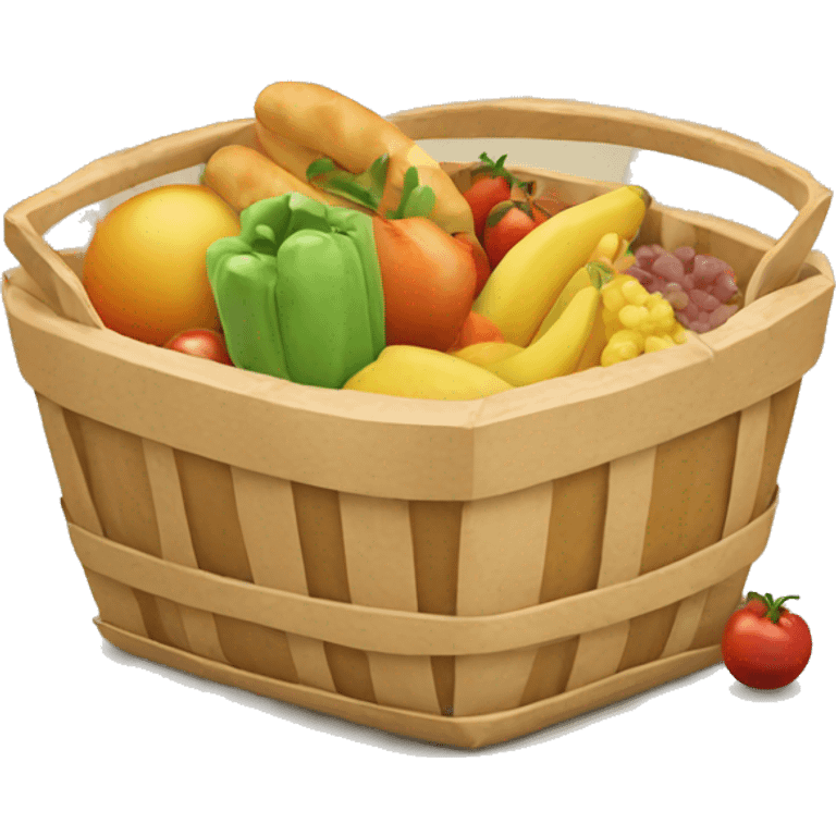 food basket emoji