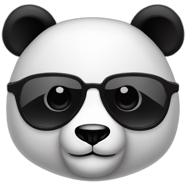 Panda sunglasses emoji