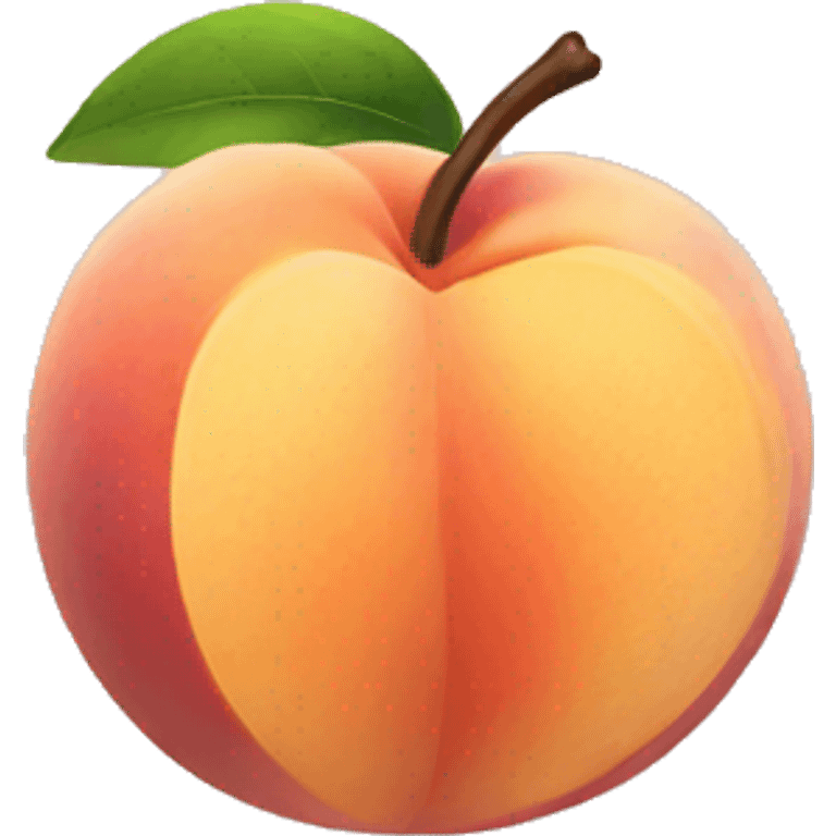 Peach  emoji