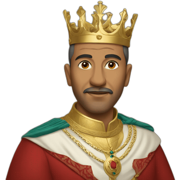 king of morocco emoji