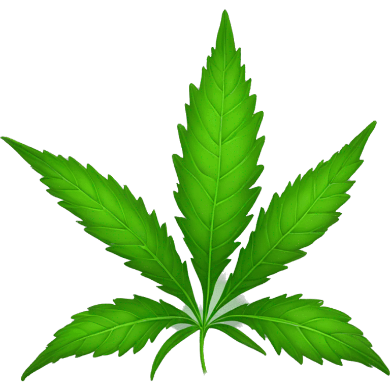 Hemp 420 plant leaf growing  emoji