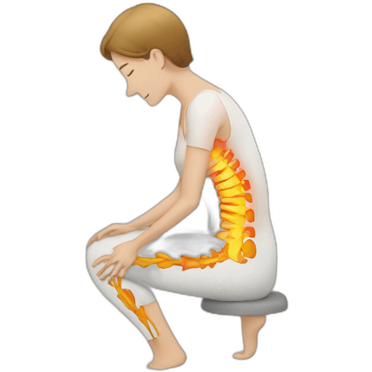 Low back pain  emoji