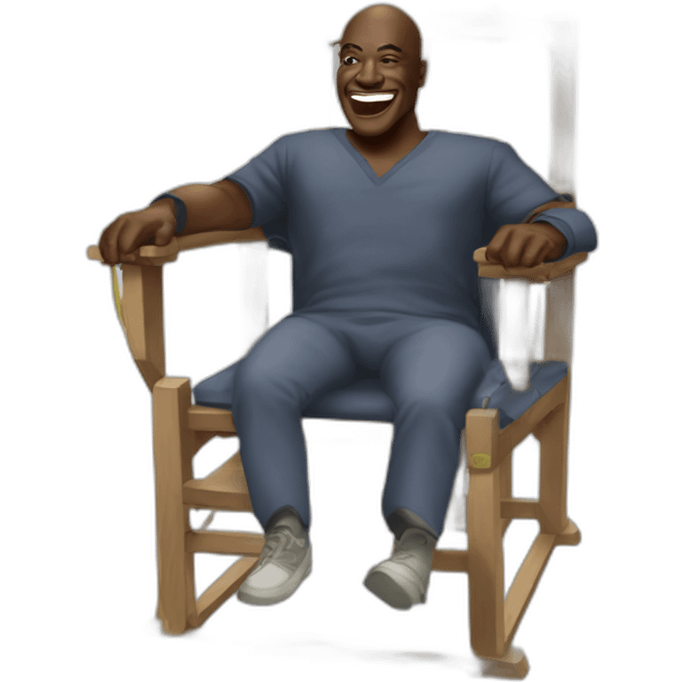 Michael Clarke Duncan Electric chair emoji