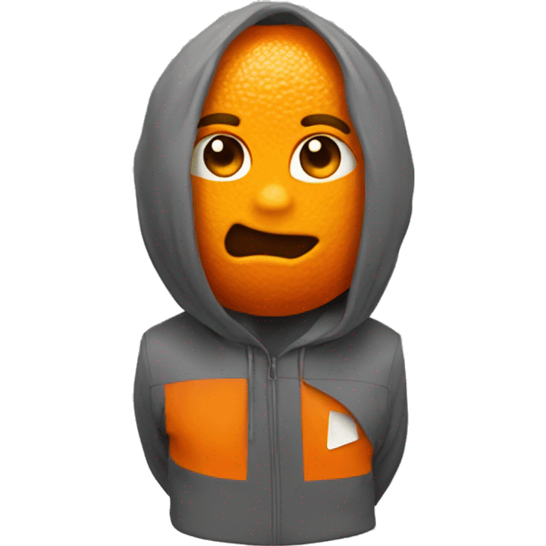 3D Orange  emoji