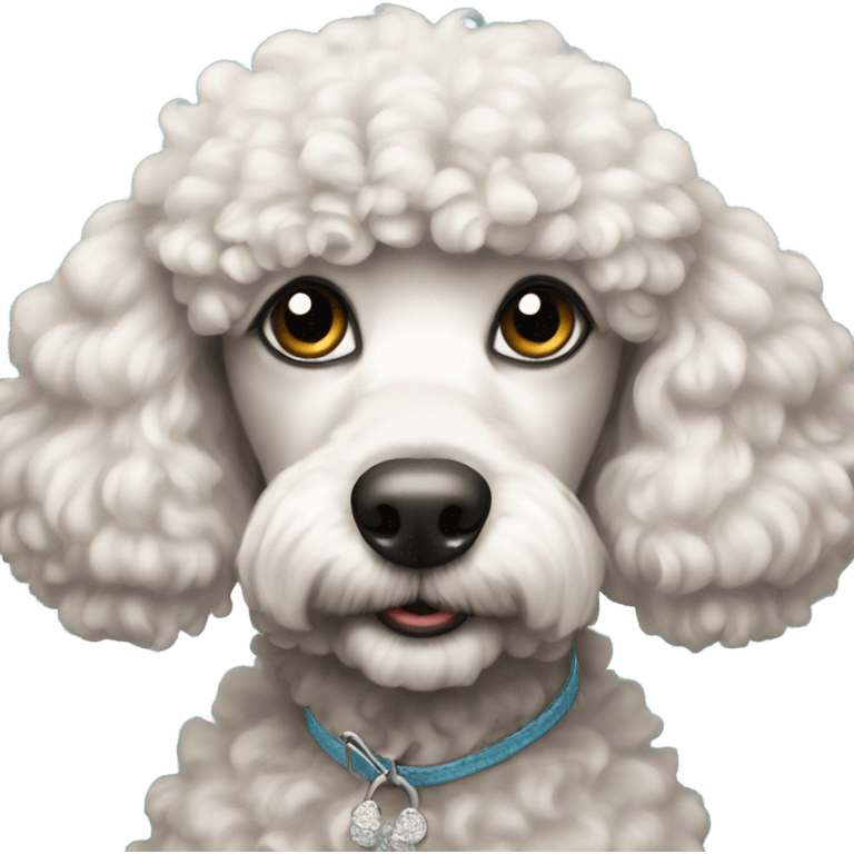 Poodle mone emoji