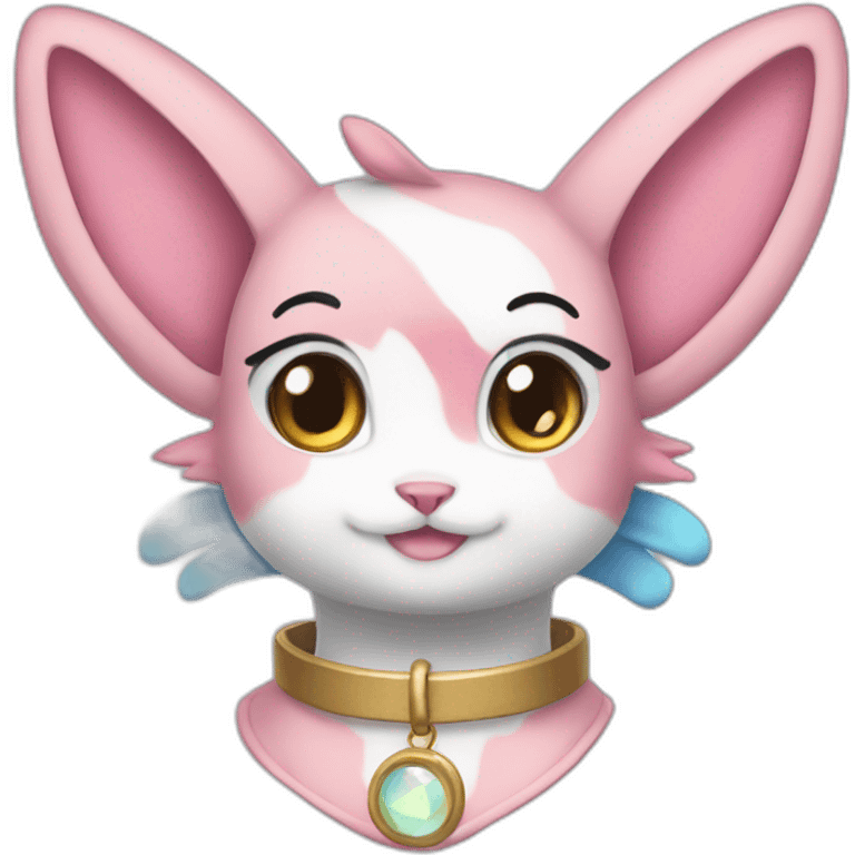 Sylveon-with-collar emoji