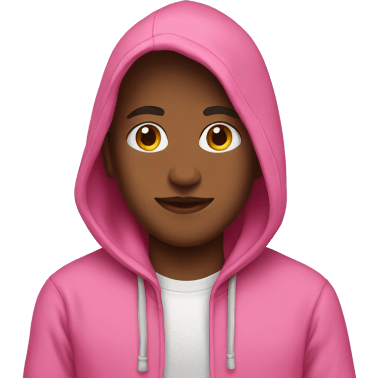 Pink hoodie emoji