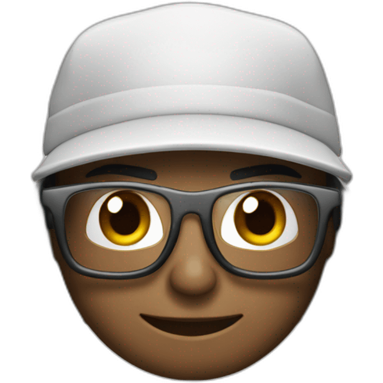 tireur lunette casquette emoji