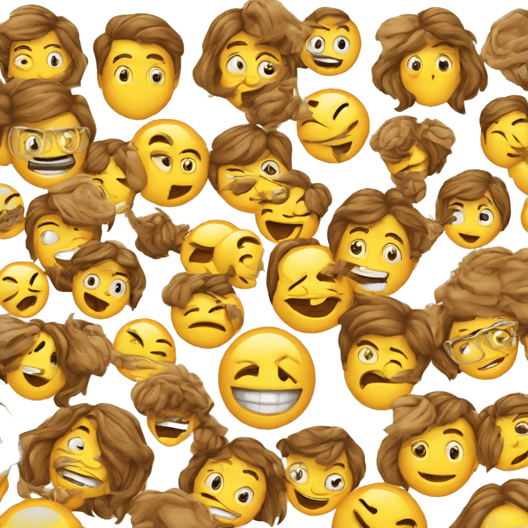 : Créez un emoji représentant "C'est du boucan", un terme utilisé pour décrire une situation bruyante ou chaotique. emoji