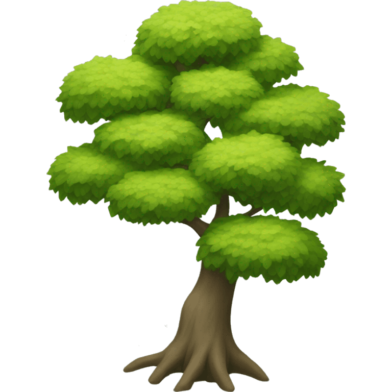 Japanese tree emoji