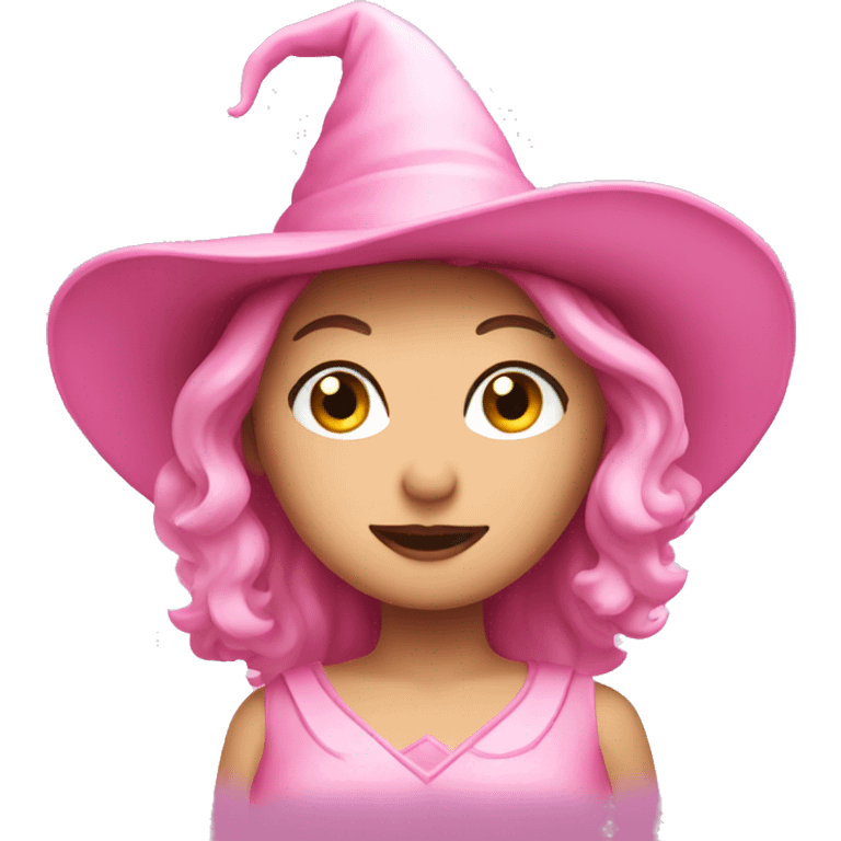 pink good witch emoji