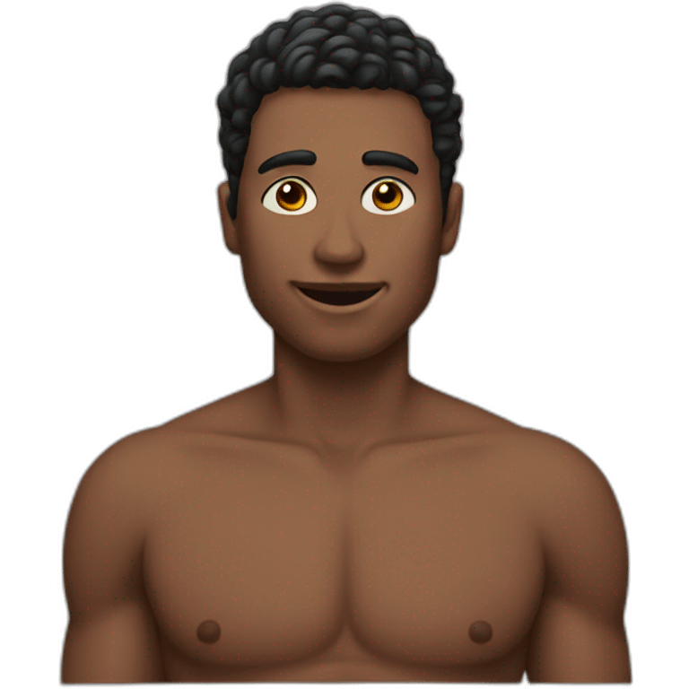 Homme nu emoji