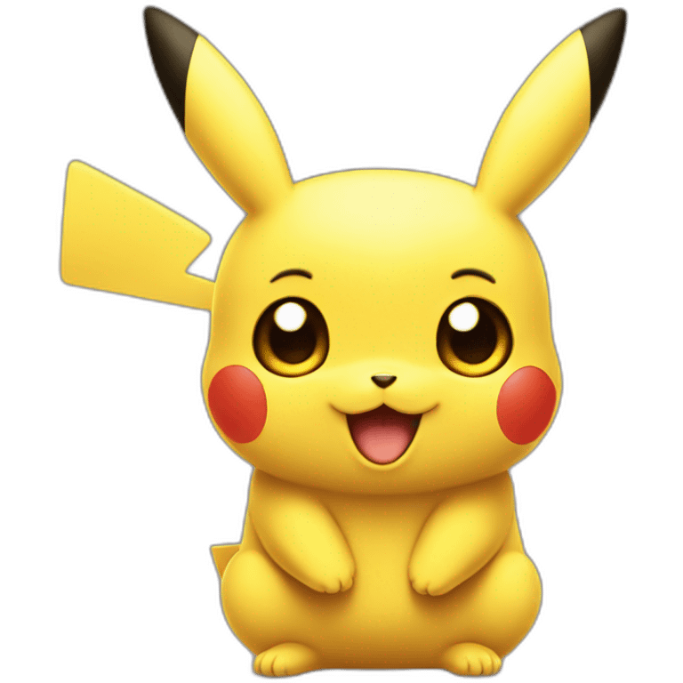 adorable pikachu emoji