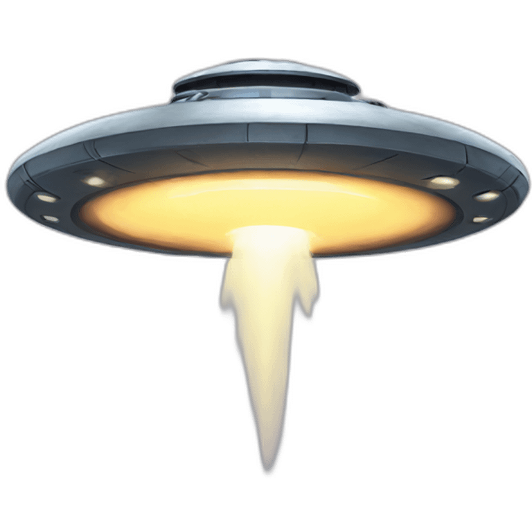 An ufo emoji