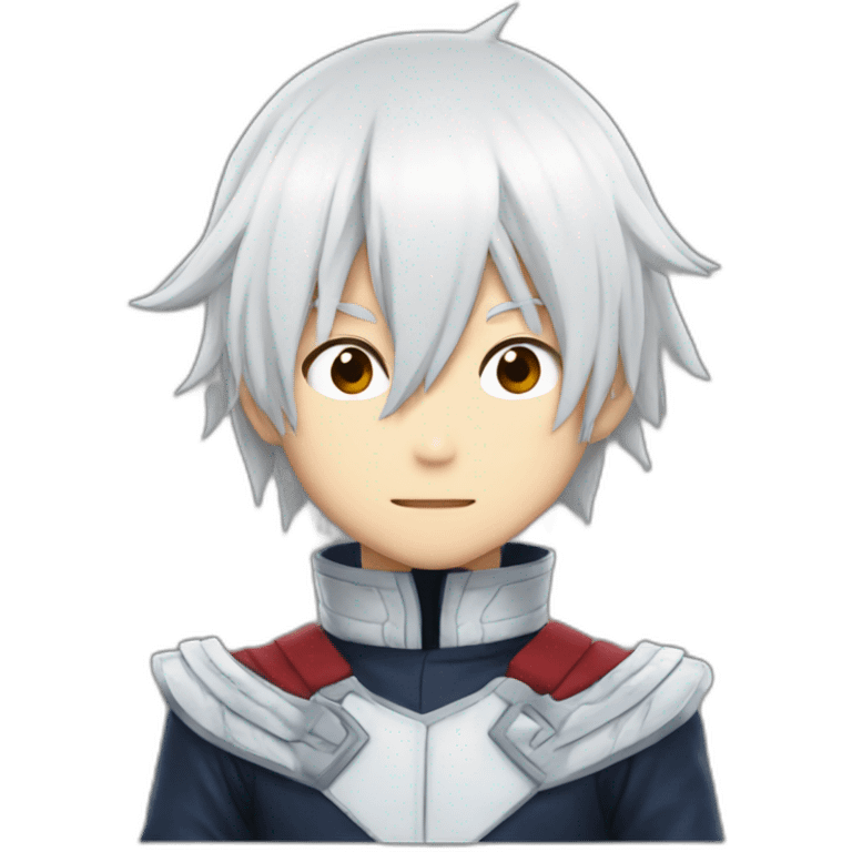 Shoto Todoroki de mha emoji