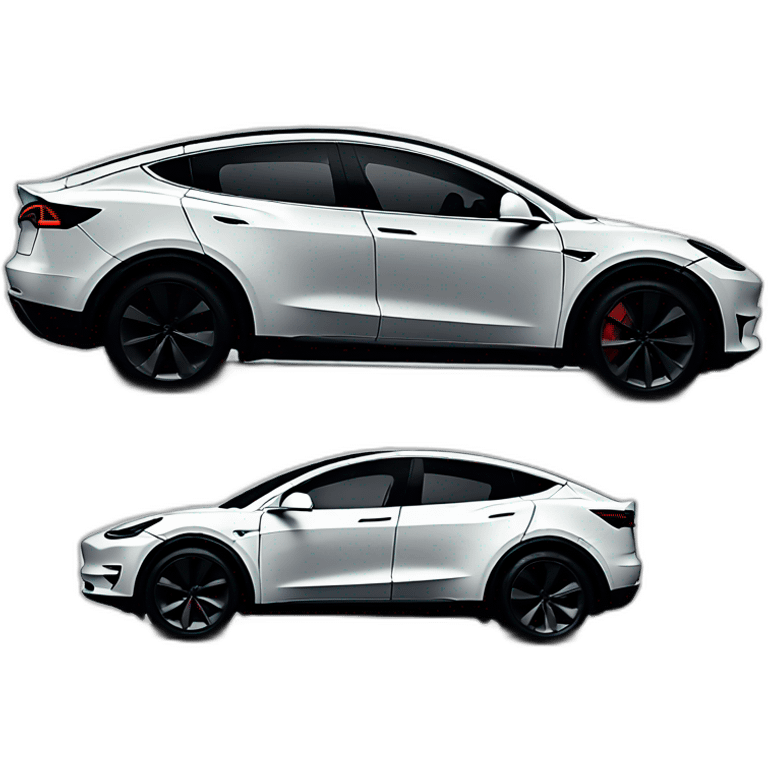 Tesla model y emoji