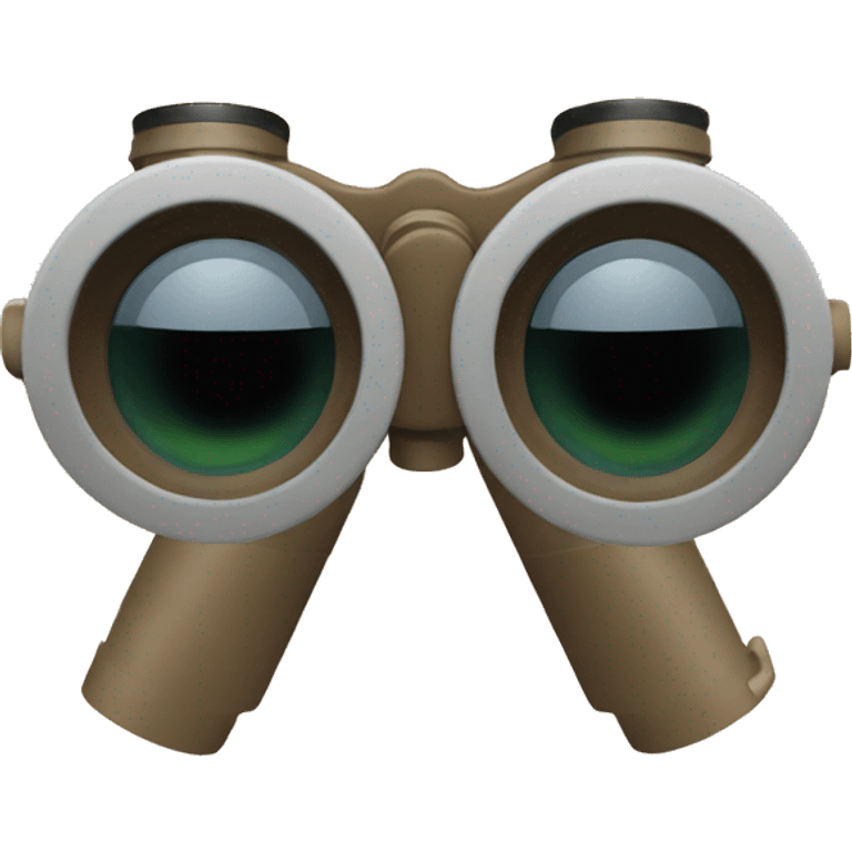 emoji with binoculars emoji