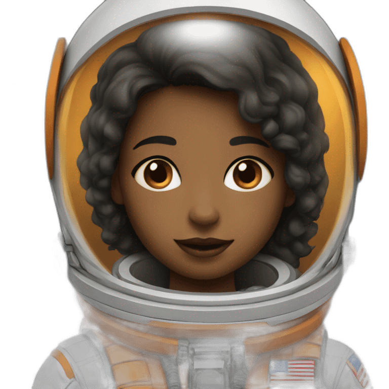 Girl astronaut emoji