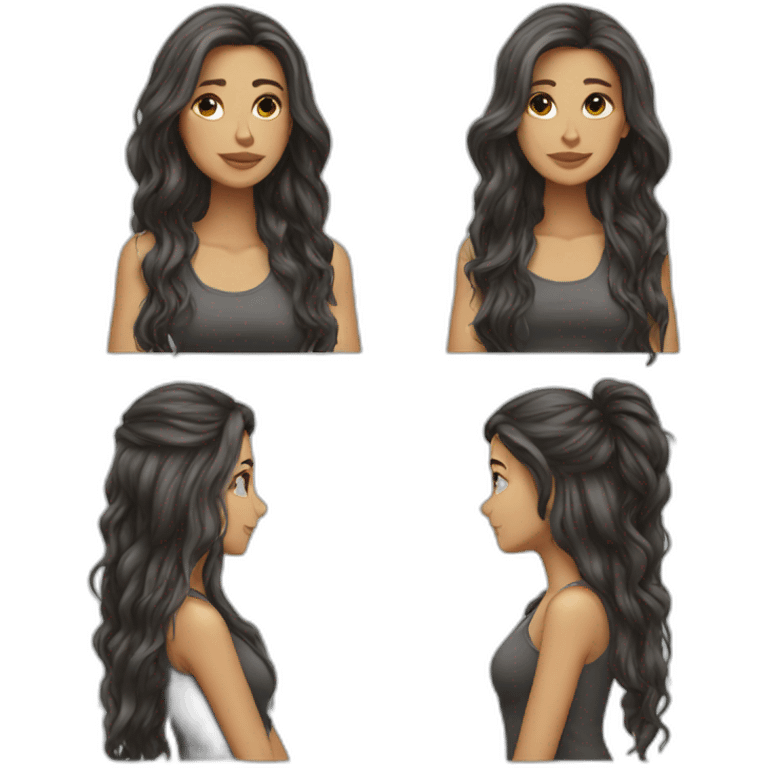 long-hair-women emoji