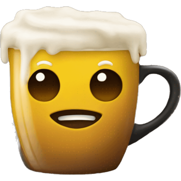 Bumble coffee emoji