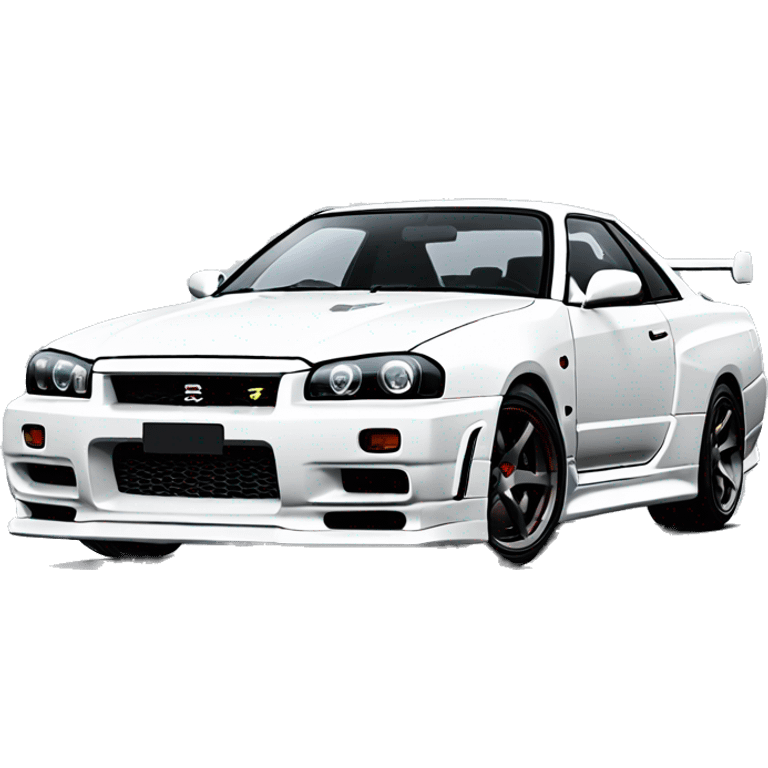 Nissan Skyline R34 emoji