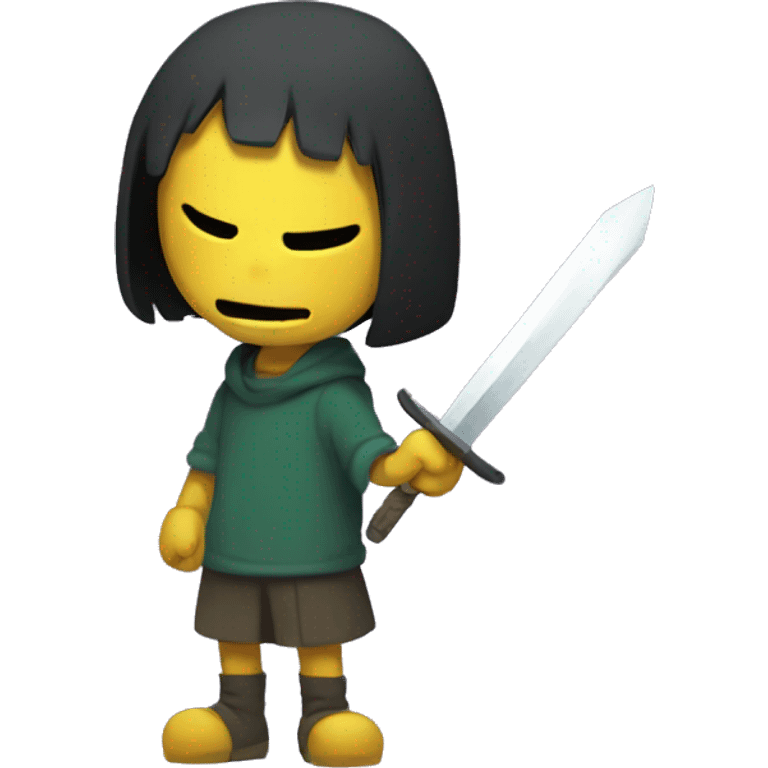 Chara undertale  emoji