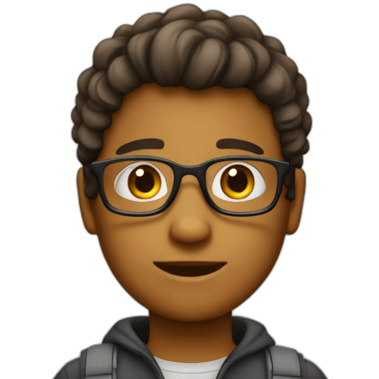 A 13 years ol designer boy emoji