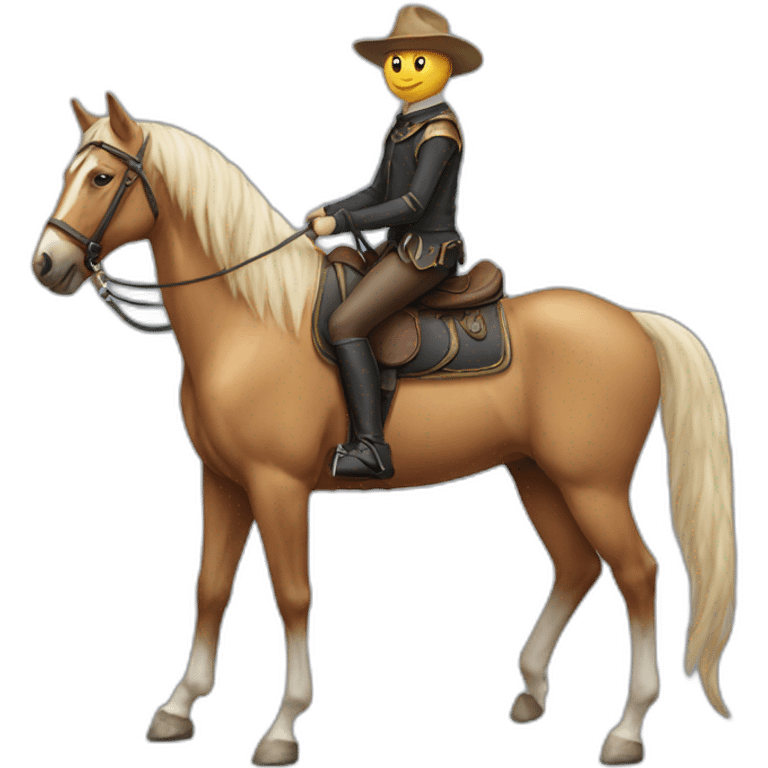 cat on a horse emoji