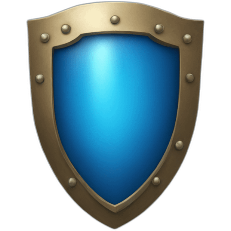 shield blue emoji