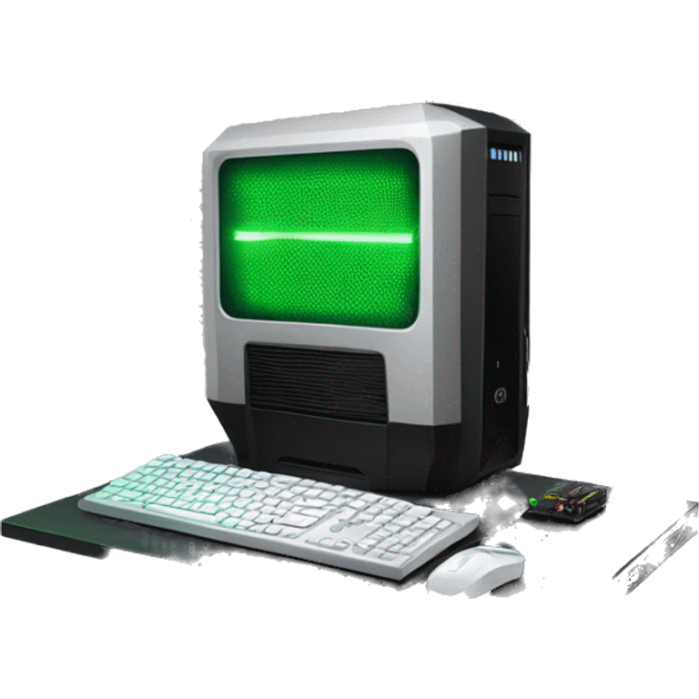 gaming pc with rgb and rtx 4090 emoji