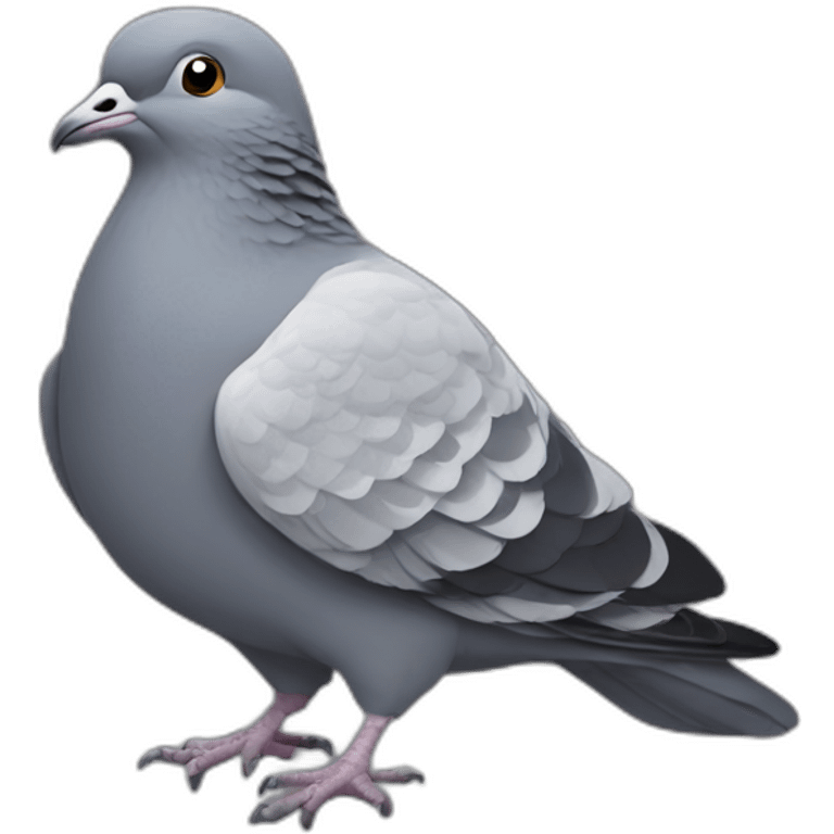 Grey Pigeon emoji