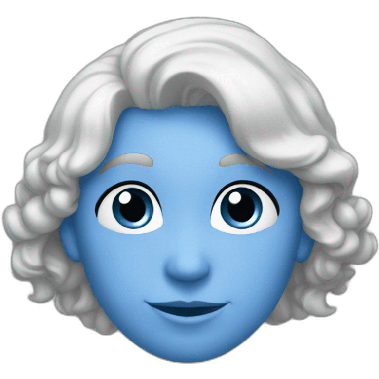 Cœur bleu clair  emoji