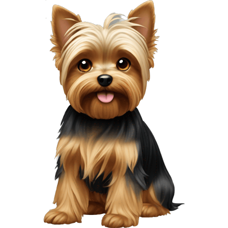 Yorkshire terrier emoji