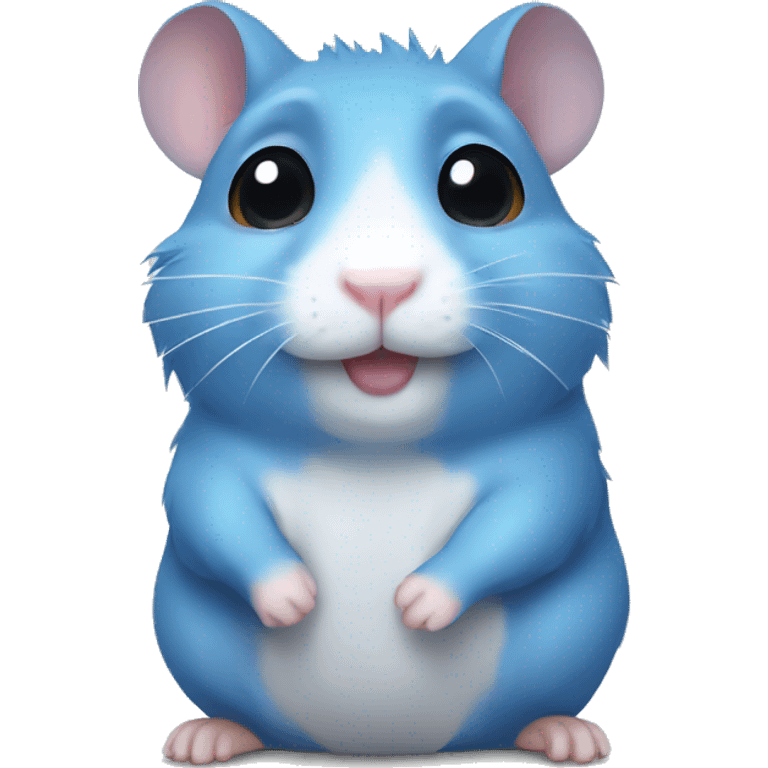 blue hamster emoji