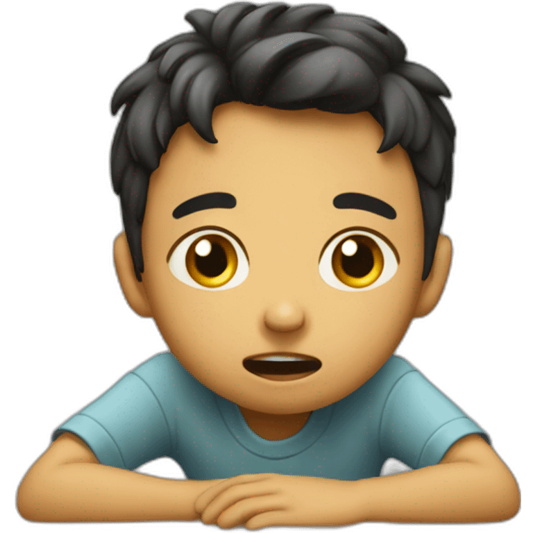 Niño llorando emoji