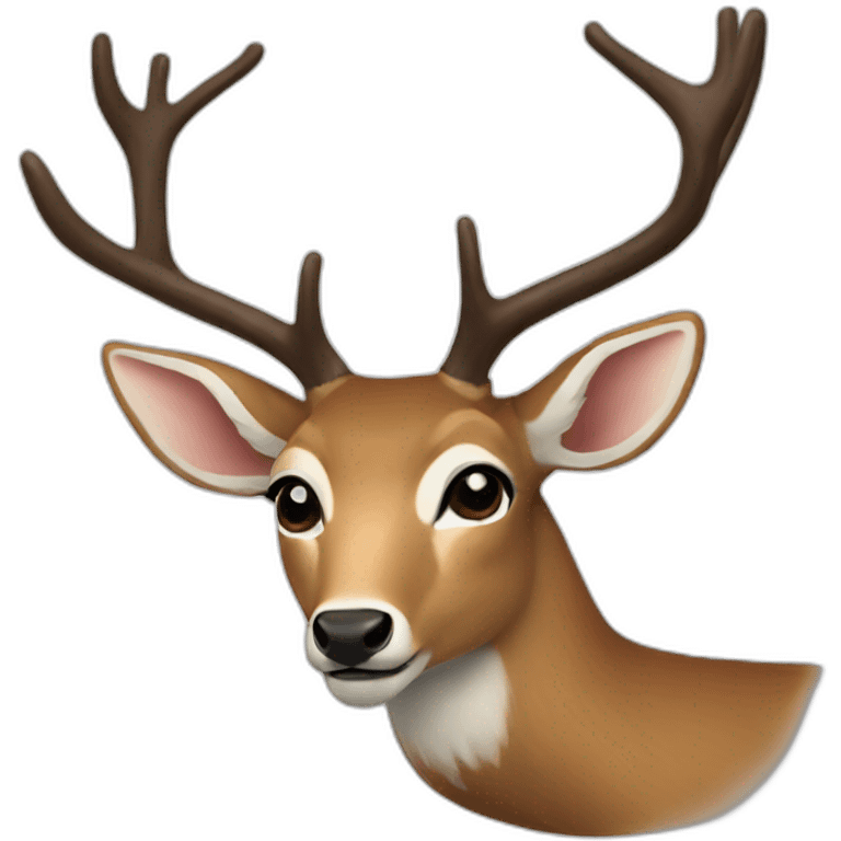 christian deer emoji