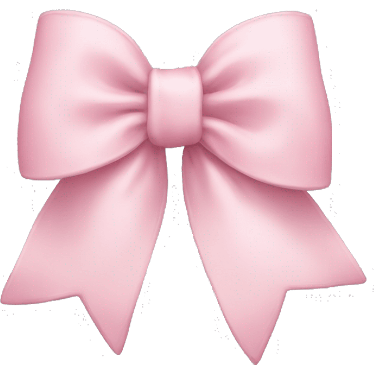 Light pink bow emoji