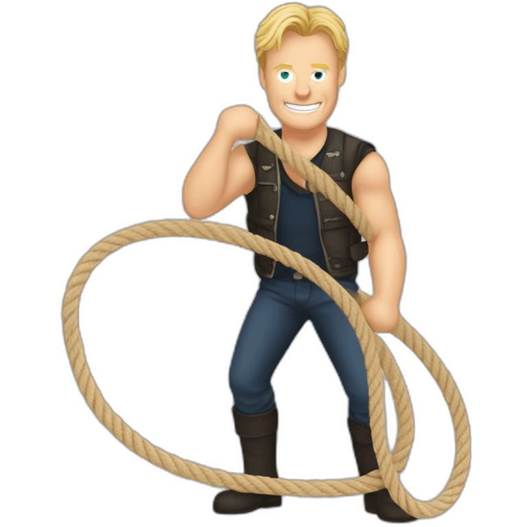 mark speight holding rope emoji